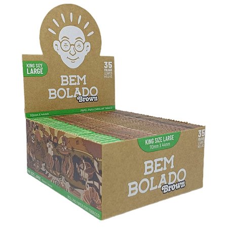 Seda Bem Bolado Brown Large King Size - Display 50 un