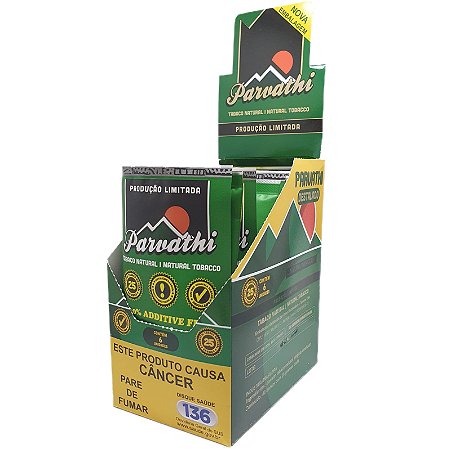 Tabaco Parvathi 25g - Display 6 un