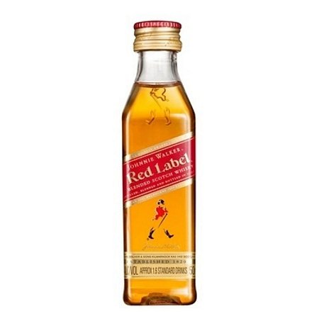 Whisky Red Label Miniatura 50ml - Unidade