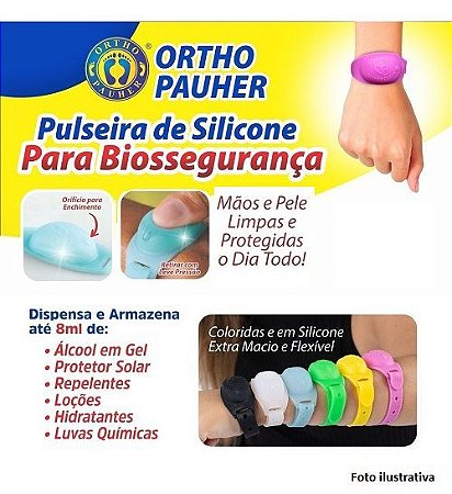 PULSEIRA DE BIOSSEGURANCA CM410 ROXO ORTHOPAUHER