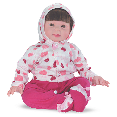 Boneca Evelyn Doll Realist Bebê Realista Infantil