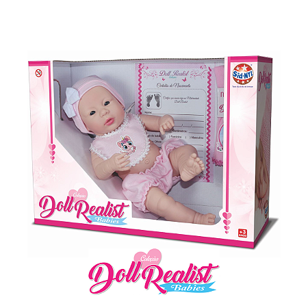 Boneca Doll Realist Babies Babador Realista Infantil