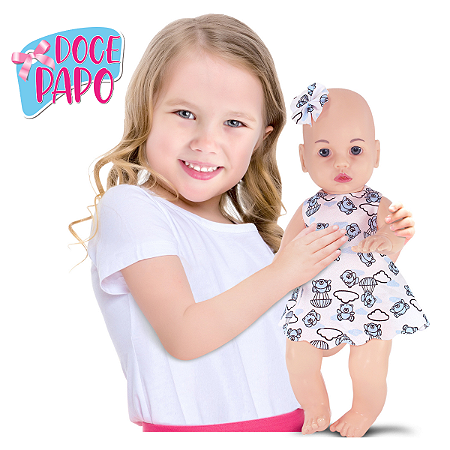 Boneca Doce Papo Brinquedo Infantil Divertido