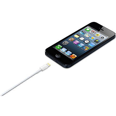 Cabo Lightning Carregador para Iphone e Ipad USB Branco 1 Metro