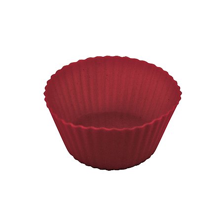 Kit Com 6 Formas De Silicone Redondas Para Cupcake