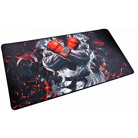 Mouse Pad Gamer Extra Grande 70x35x3mm Ryu Street Fighter - Exbom MP-7035C11