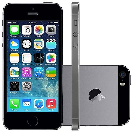 iphone 5 s cinza
