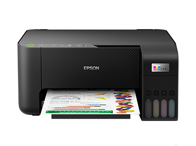 Impressora Multifuncional 3 Em 1 Ecotank L3250 Preta Epson Cor Preto Bivolt