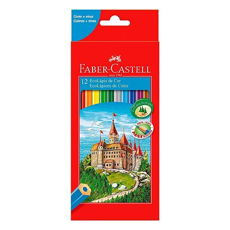 Lápis De Cor 12 Cores Faber – Castell