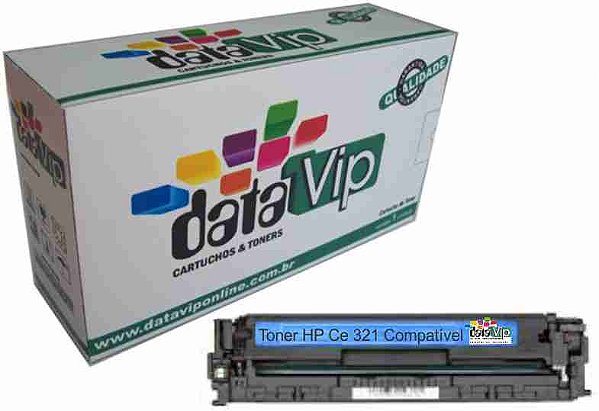 Toner Hp Ce 321/128a Cyan Compatível Datavip