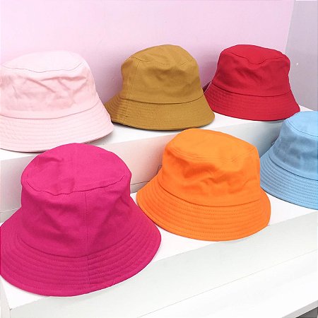 Chapéu bucket colorido Clearance