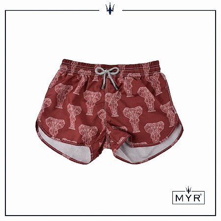 Short feminino - Vermelho - MYROFICIAL