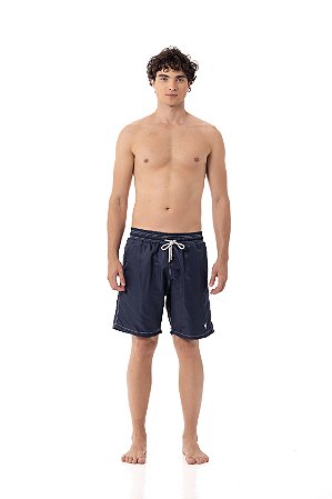 Short Comprido - Azul marinho