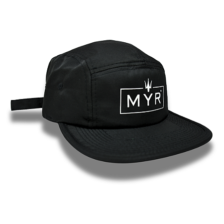 BONÉ MYR FIVE PANEL PRETO