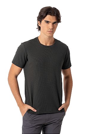 CAMISETA GRID MYR VERDE BOSCO