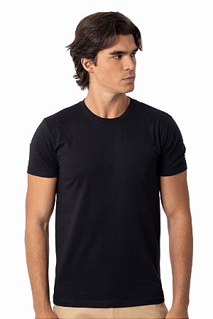 CAMISETA MYR BASIC COTTON PRETA