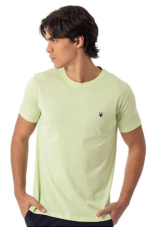 CAMISETA MYR BASIC COTTON VERDE LIMA
