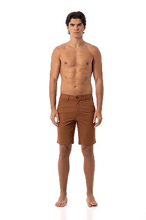 BERMUDA SARJA MYR CARAMELO