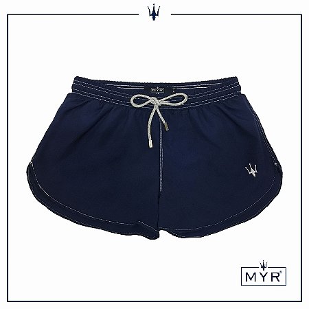 Short feminino - Azul marinho