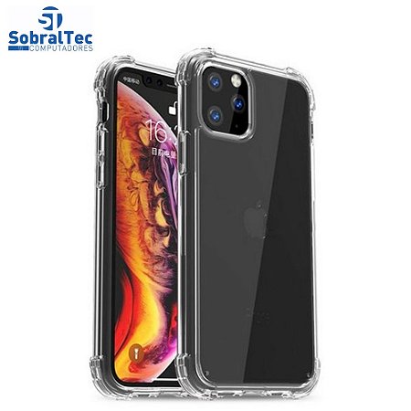 Capa iPhone 12/12PRO Anti Impacto Transparente Silicone Maleável