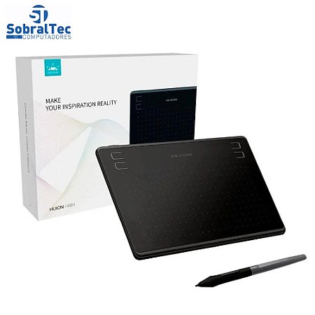Mesa Digitalizadora Huion HS64 Inspiroy, Média, 5080LPI, Micro USB - HS64