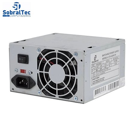 Fonte de Alimentação Atx 450W BIV 20+4P P4 Goldentec Power Supply