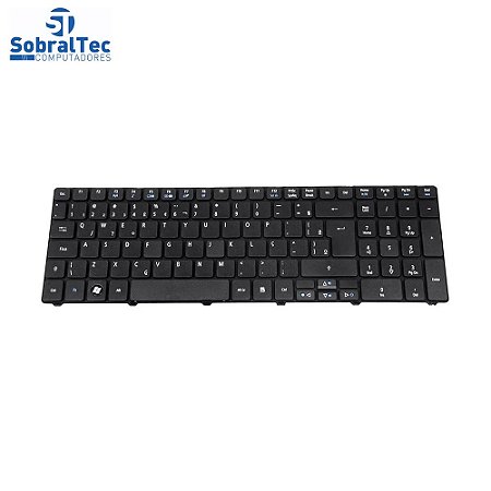 Teclado bringIT Compativel Com Acer Aspire 5810 5810T 5336 - Black - Br - F3 Bluetooth