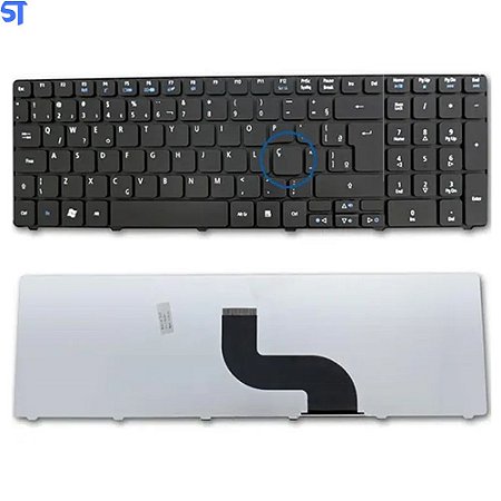 Teclado Compatível ACER MP-09B23U4-6983 Preto BR- Elg