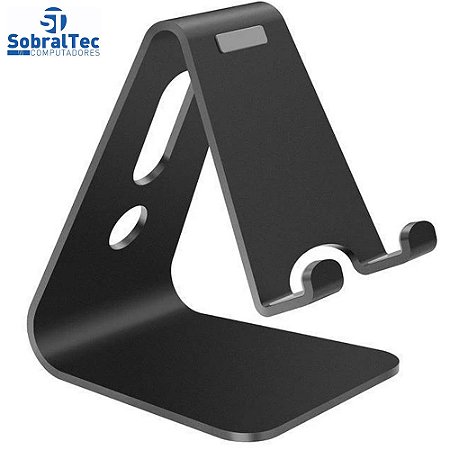 Suporte Universal De Alumínio Ajustável Para Tablet E Smartphone