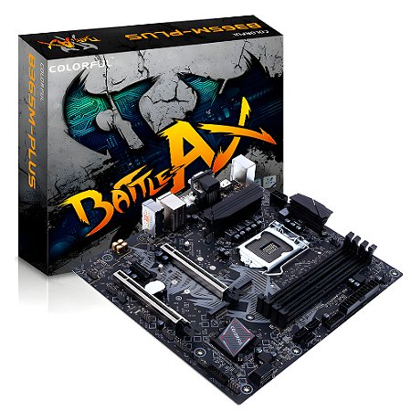 Placa Mãe Colorful Battle-AX B365M-PLUS V21, LGA 1151, 9ª Ger. e 8ª Ger. mATX, 2666Mhz DDR4