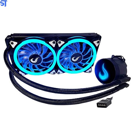Water Cooler Rise Mode Gamer Black, RGB, 240mm - RM-WCB-02-RGB
