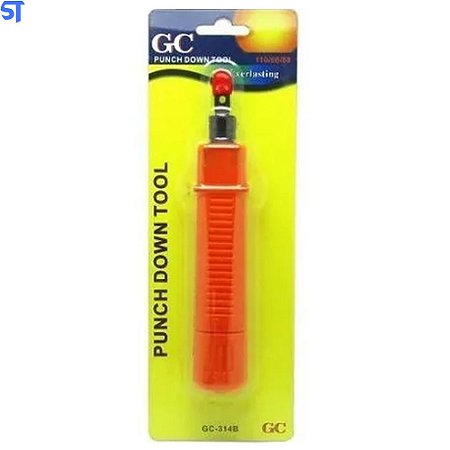 Alicate Inserção Punch Down Impacto Rj45 GC HT-314B