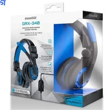 Headset GRX-340 Para XBOX One, PS4, Wii U - DREAMGEAR