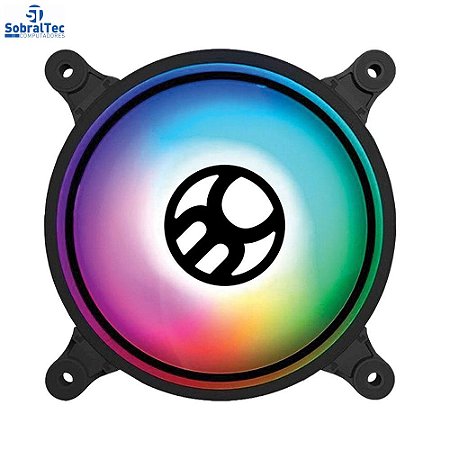 Cooler 120mm Controlável Bluecase - Led Rgb - BF-20RGB LED BULK