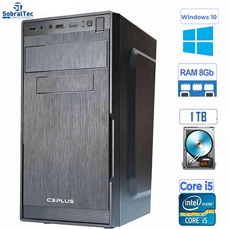 Computador Core i5 9100 Geração 9-Memória DDR4- 8GB- HD 1Tb- Windows 10