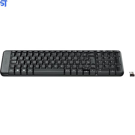 Teclado Logitech Wireless K230 Preto