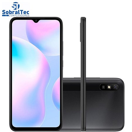 Celular Xiaomi Redmi 9A 32GB / 2GB RAM / Dual sim / Tela 6.53" / Câmeras 13MP e 5MP - Grey