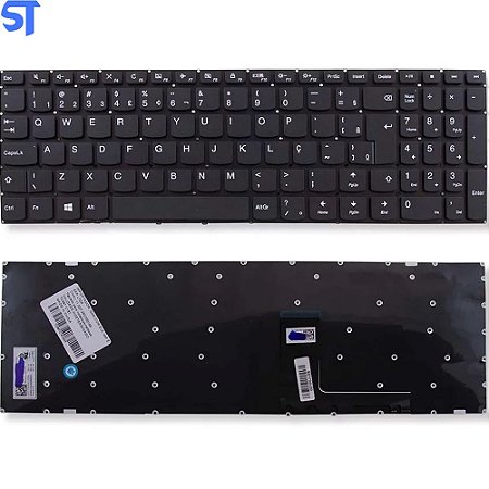 Teclado para Notebook Lenovo Ideapad 310-15isk | Preto Abnt2 (80Uh0000Br) Sn20K82487