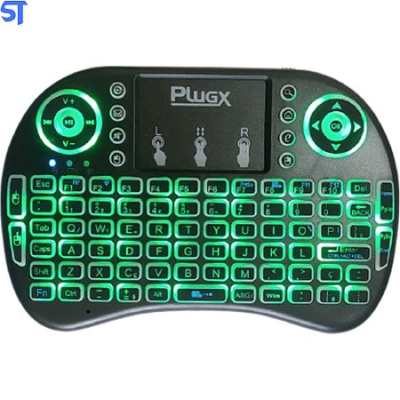 Mini Teclado Com Touchpad Plugx P-18