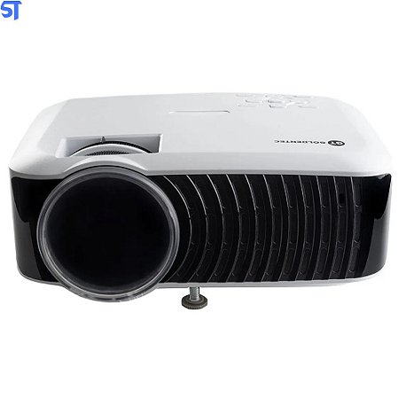 Projetor HD 2000 Lumens com HDMI, AV, VGA, USB e SD Card Goldentec GT2000