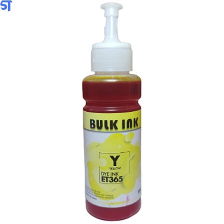 Refil Tinta Corante Epson-Hp Et 365-664 Bulk Ink Yellow 100ml