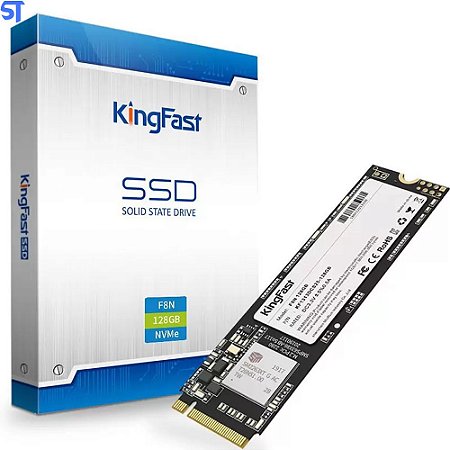 HD SSD M.2 KingFast 128Gb De Armazenamento 2100Mb/s De Leitura E 1700Mb/s De Escrita