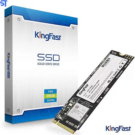 HD SSD M.2 KingFast 256Gb De Armazenamento 2400Mb/s De Leitura E1700Mb/s De Escrita