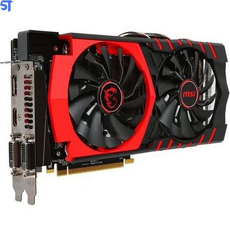 Placa de Video Radeon Msi R9 380 Gaming 4g 4gb Gddr5 256bit, R9-380-gaming-4g - Box