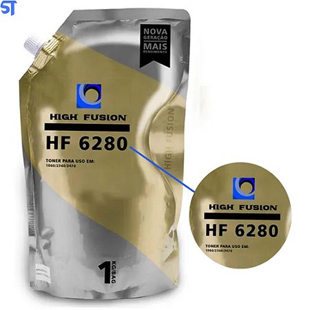 Pó Refil de Toner  Brother - 1 Kg High Fusion HF-6280