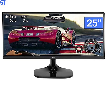 Monitor Gamer LG UltraWide 25UM58G 25” LED IPS - Full HD HDMI 75Hz 1ms