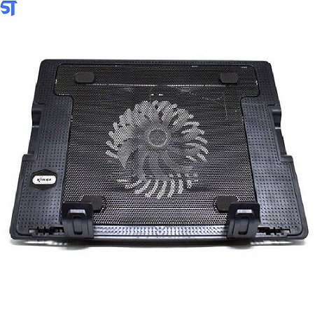 Suporte Para Notebook Até 17” Polegadas Com 2 Cooler Knup KP-SP222
