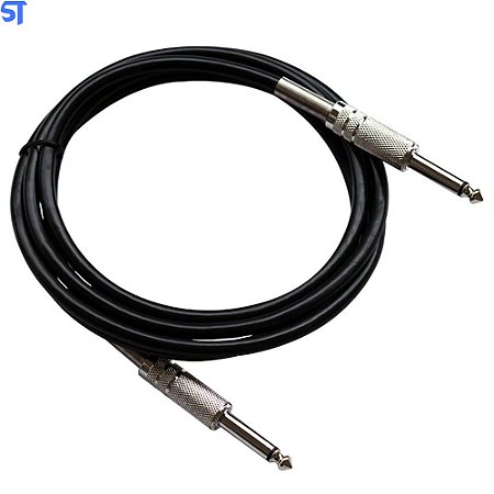 Cabo de Guitarra 1.8 / 3 / 4.5 / 5/6/7/8 / 3m 6.35mm Macho para Macho