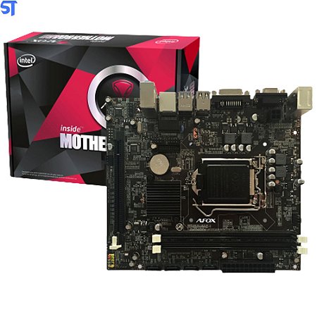 Placa Mãe Afox H110 / 1151 / DDR4 - IH110-MA4 Geração 6 e 7