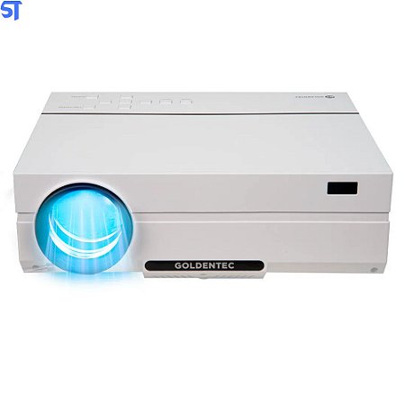 Projetor 3500 Lumens Full HD com HDMI, USB, AV e VGA | Goldentec